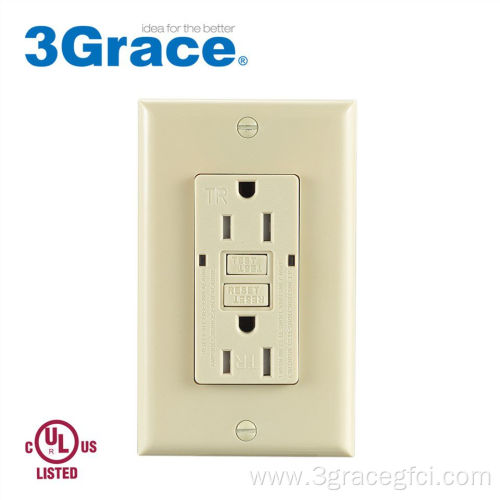 UL Listed Tamper Resistant GFCI Outlet